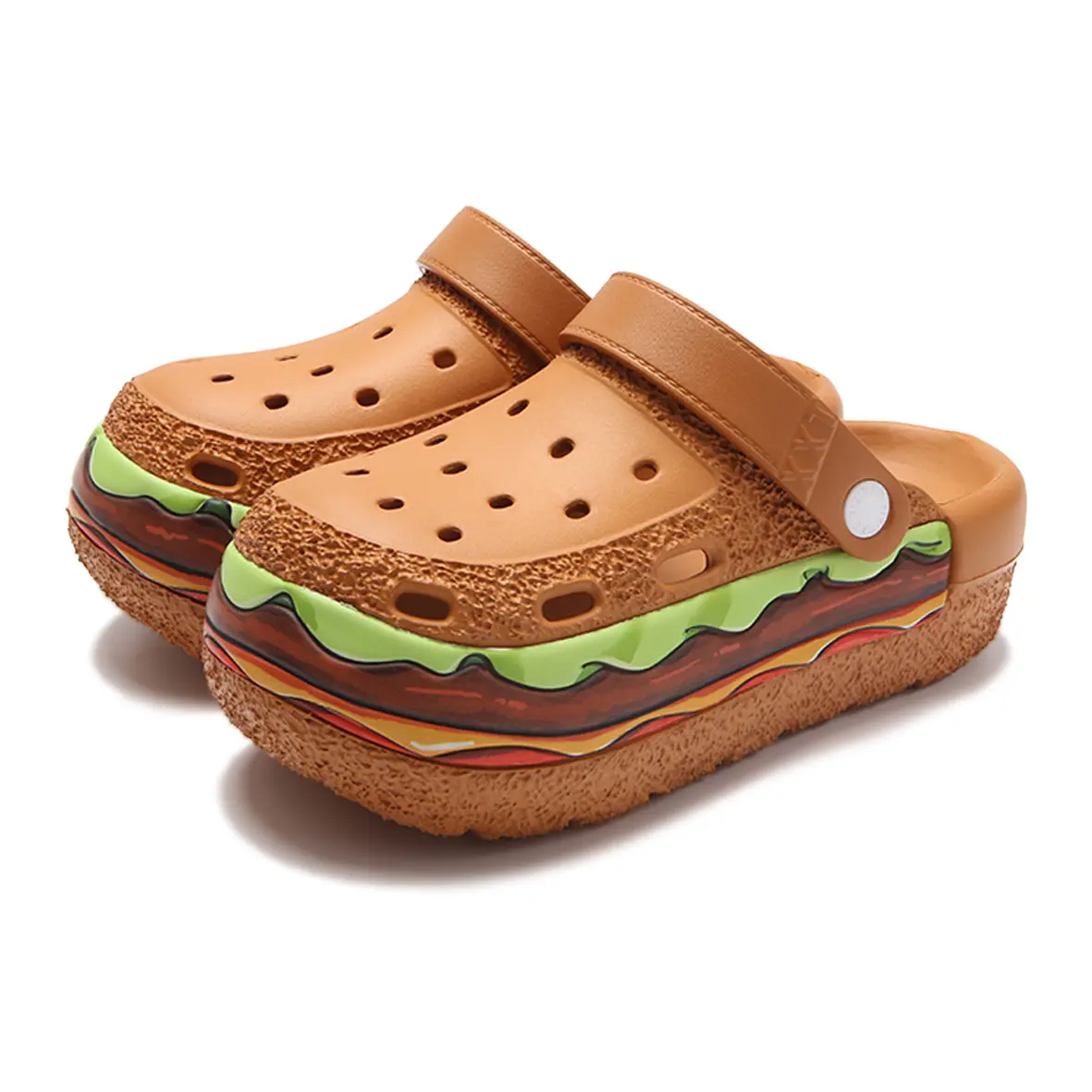 Cozy Summer EVA Sandals For Women Arch Support Casual Beach Clogs Anti Slip Outdoor Thick Sole Cartoon Cute Everyday Essential Comfortable Slip On Shoes