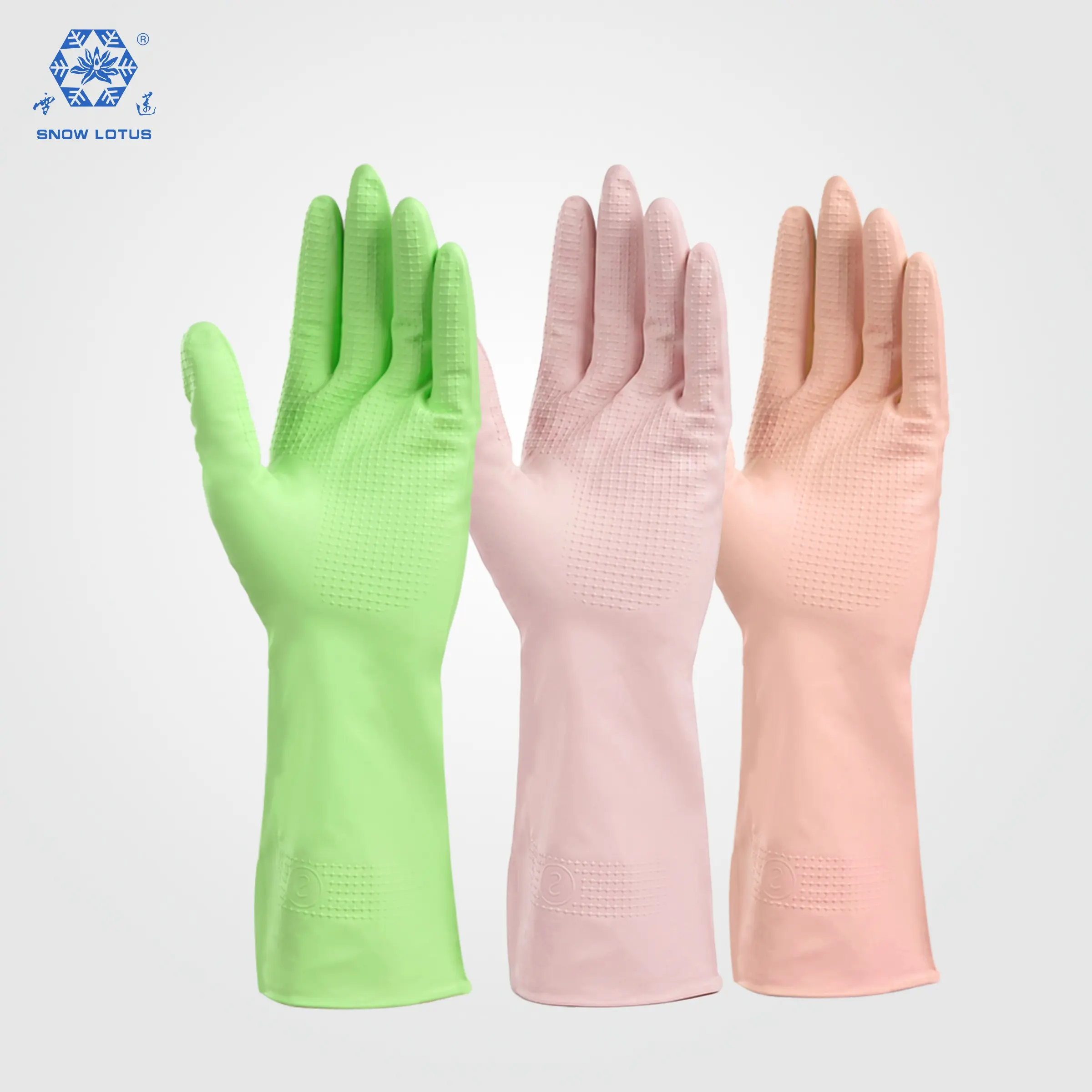 Nitrile Dishwashing Gloves Set, Non-Slip Waterproof Kitchen Cleaning Gloves, Hypoallergenic Odor-Free, Reusable Household Gloves for Dishwashing