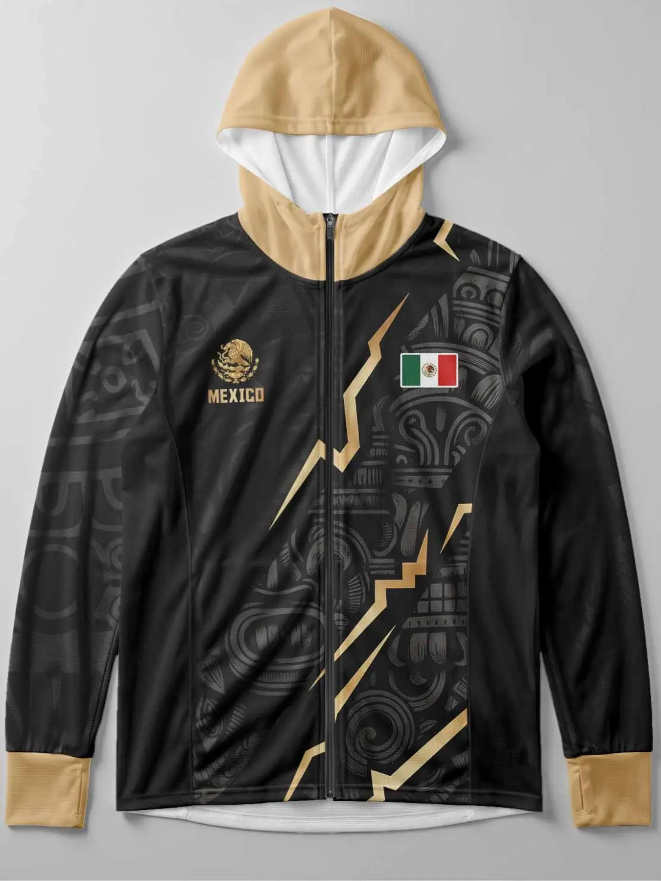 Mexico Sun Protection Fishing Suit, Designed for Outdoor Activities, Professional UV Blocking Fabric, Ideal for Fishing, Sailing, Hiking