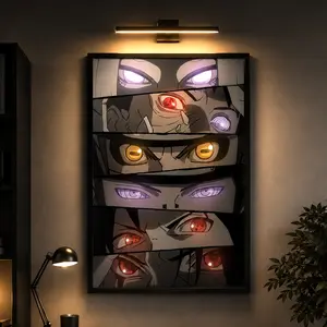 Anime Canvas Wall Art Print, Classic Shonen Anime Poster, Japanese Manga Wall Decor, Aesthetic Art Print for Bedroom Living Room Dorm Wall Decoration