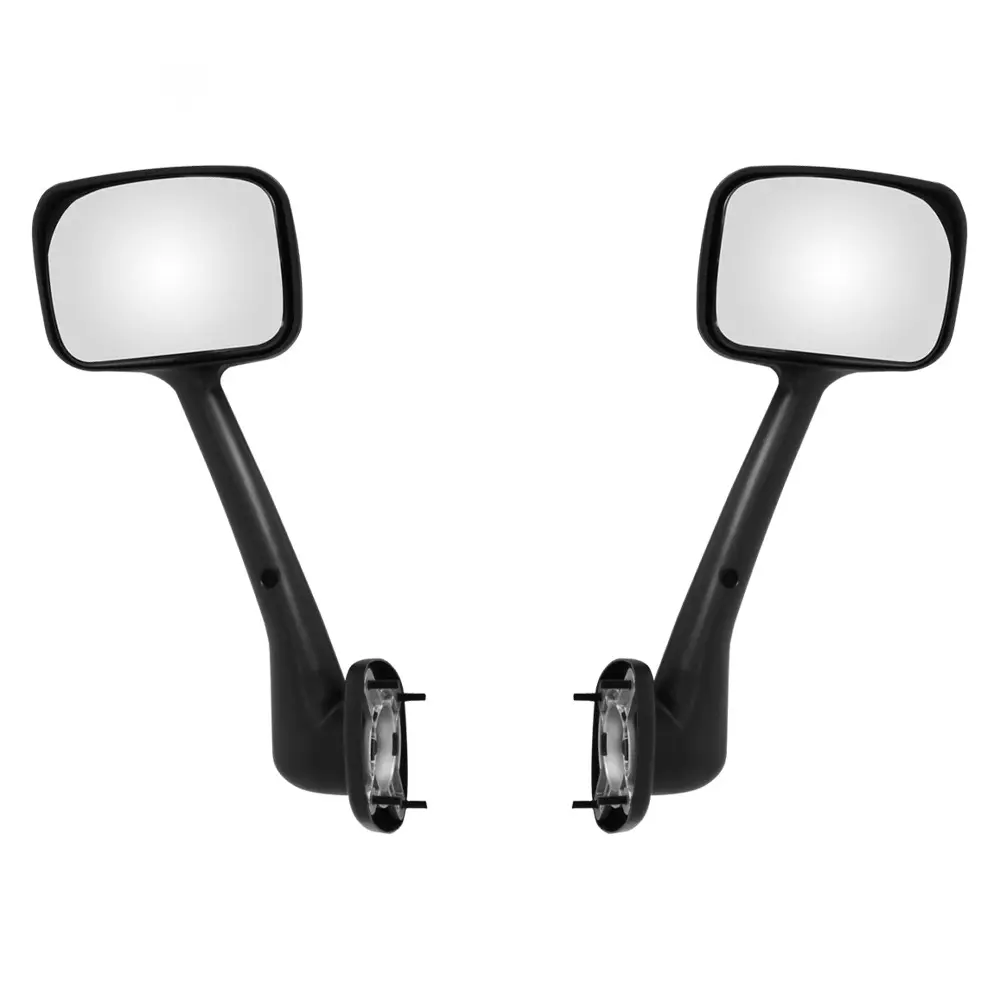 For 2008-2016 Freightliner Cascadia Hood Mirrors, Pair Left & Right Side Mirror Set, Black Replacement for Semi Truck, Direct Fit, Easy Install