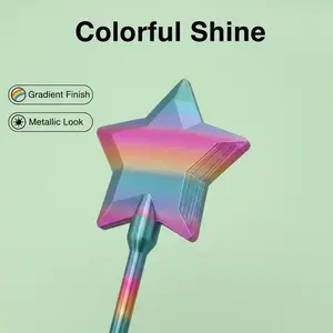 New Multi-Color Fun and Quirky Contactless Magic Wand, Touch-To-Pay Payment Tool, Convenient Fashionable Payment Solution
