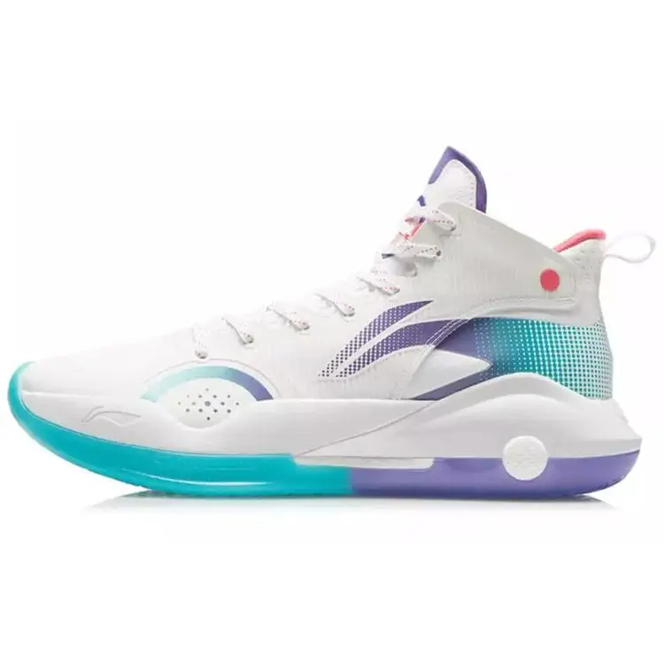 Li-Ning Yushuai XV Basketball Shoes for Men: Bounce Cushioning, TPU Outsole, Breathable Fabric, Supportive Mid-Cut Design Verifiable, with credentials and supporting global authentication