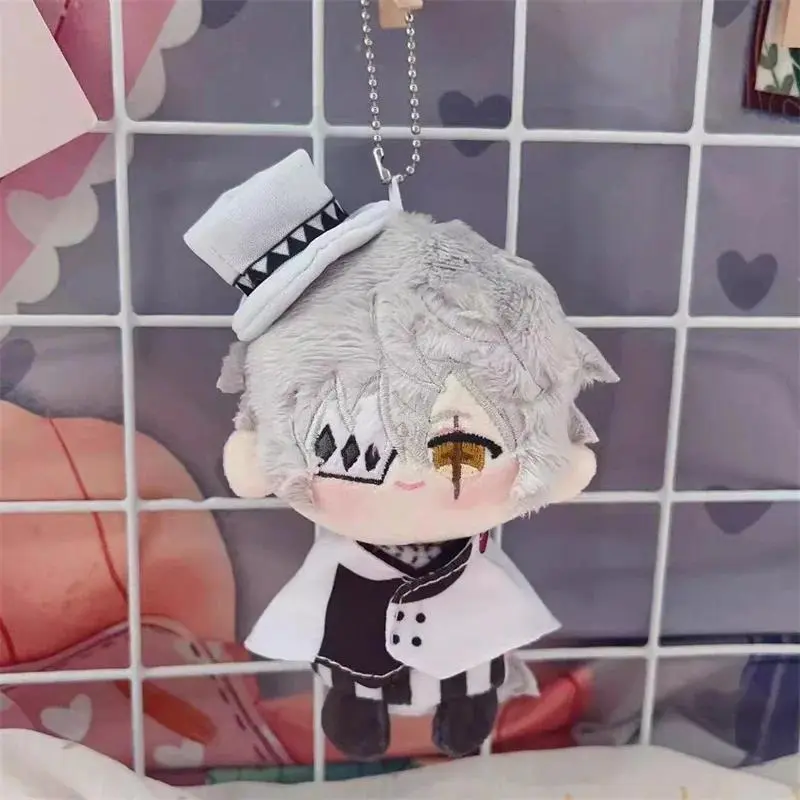 10cm Anime Nikolai Gogol Cosplay Dazai Osamu Nakahara Chuuya Pendant Plush Fyodor DostoyevskyNakajima Atsushi Backpack Keychain