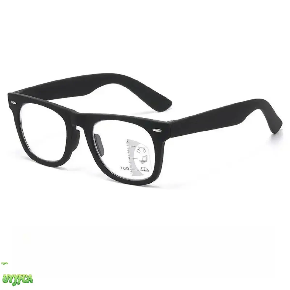 2026 New Unisex Multifocal Progressive Reading Glasses, Blue Light Blocking Lightweight Pc Frame,Lightweight Durable Frame, Far And Near Vision Eyewear For Seniors Daily Indoor And Outdoor Use