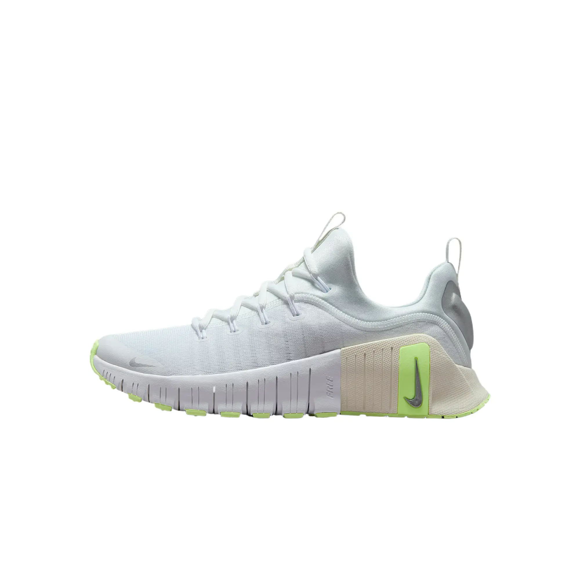 Nike Wmns Free Metcon 6 'White Metallic Silver' FJ7126-108