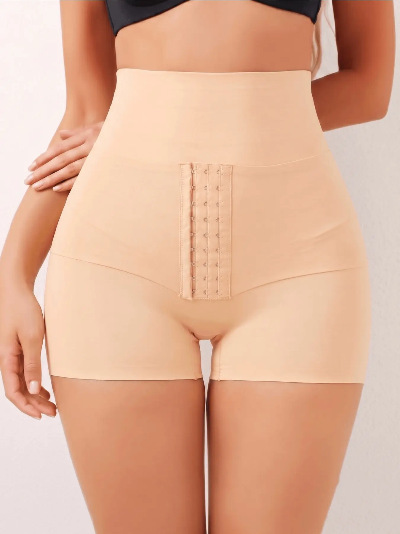Women's Seamless Butt Lifting Shapewear, Compression High Waist Shorts, Casual Tight Fit Pants, Ideal for Fitness Yoga, All Seasons