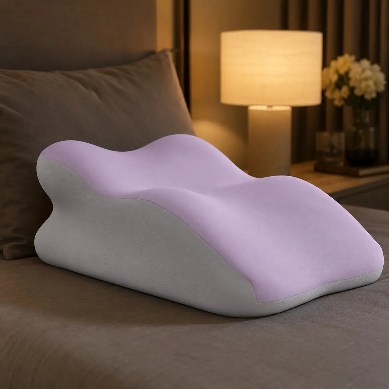 Multi-Functional Memory Foam Pillow, Wedge Shape, Removable Cover, Comfortable for Sofa Reading, Durable and Mold-Resistant, Ideal for Home Use