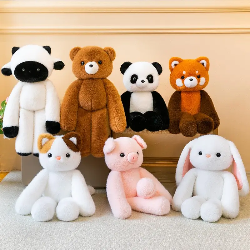 Animal Series Plush Doll, Soft Cotton Stuffed Pillow, Perfect Gift for Valentine's Day, Birthday, Christmas, Anniversary