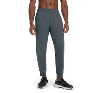 MAELREG Mens Golf Joggers | Nylon 4-Way Stretch Lightweight Moisture Wicking Pants with Zipper Pockets, Athletic Golf Casual Work Tapered Track Joggers