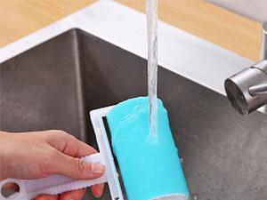 Reusable Sticky Picker Set Cleaner Lint Roller Pet Hair Remover Brush, Blue