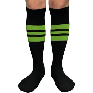 Unisex Striped Knee High Softball Baseball Team Sports Socks 1 Pair