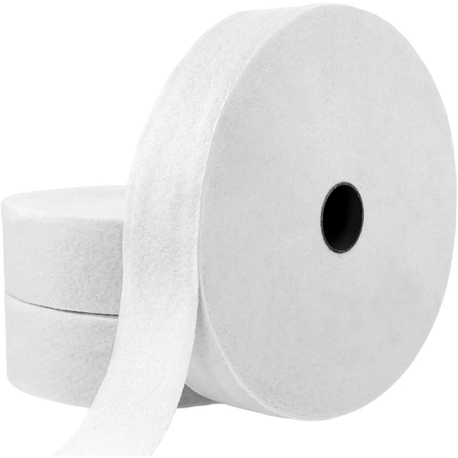 2 1/4 Inch Cotton Blend Jelly Roll Batting Strips, 3 Rolls, 150 Yards Total – Precut Quilting Batting for Quilts, Throw Rugs, DIY Sewing ProjectsGift