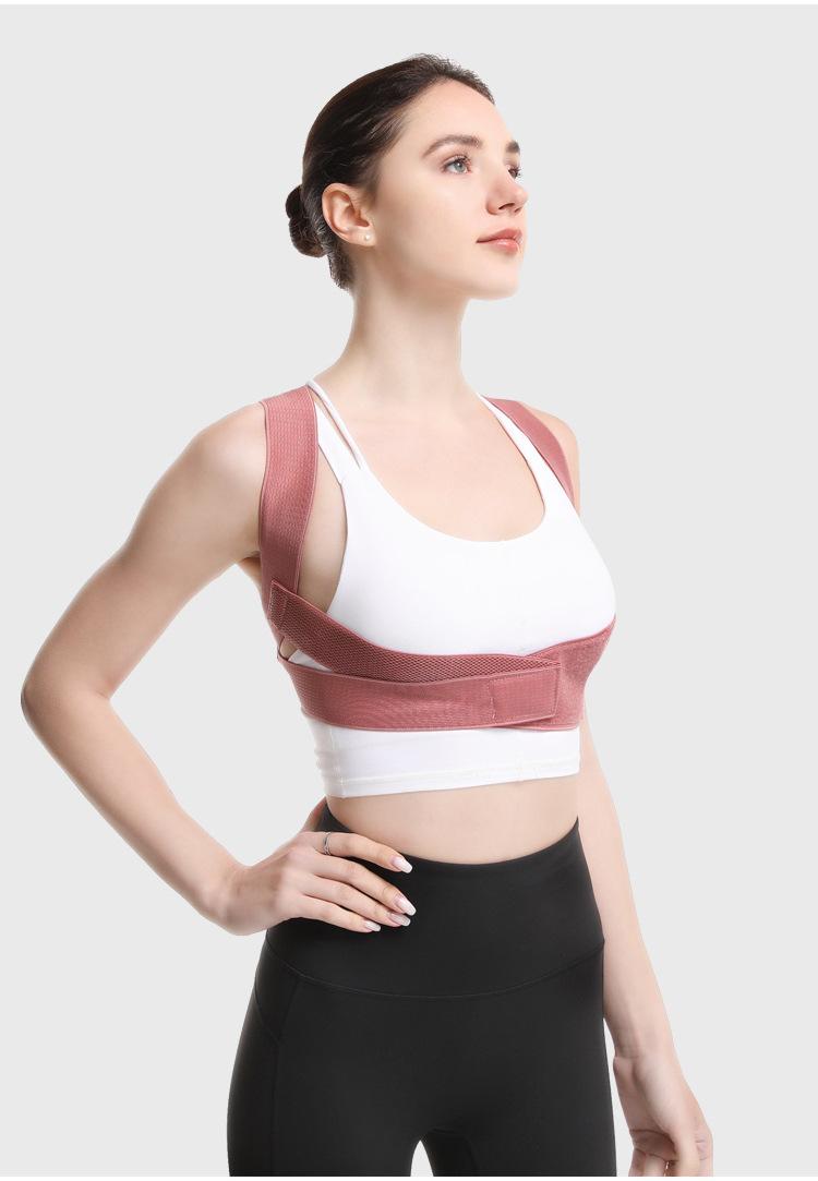 Adult student female invisible hunchback correction belt anti-hunchback correction chest support artifact posture belt Trainer Kegel Band Resistance LED waist women