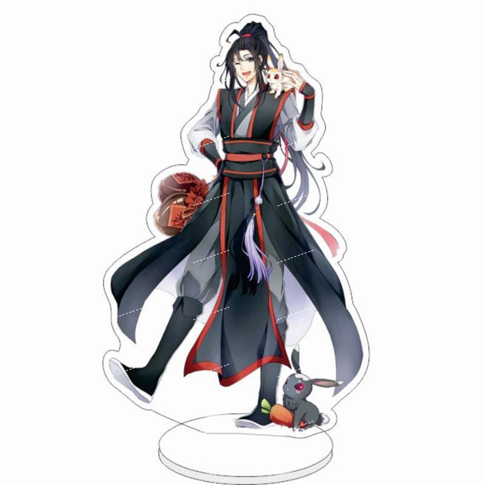 15CM Hot Anime Acrylic Stand Model MO DAO ZU SHI Cartoon Figures Wei Wu Xian And Lan Wang Ji Su She Collection Gifts
