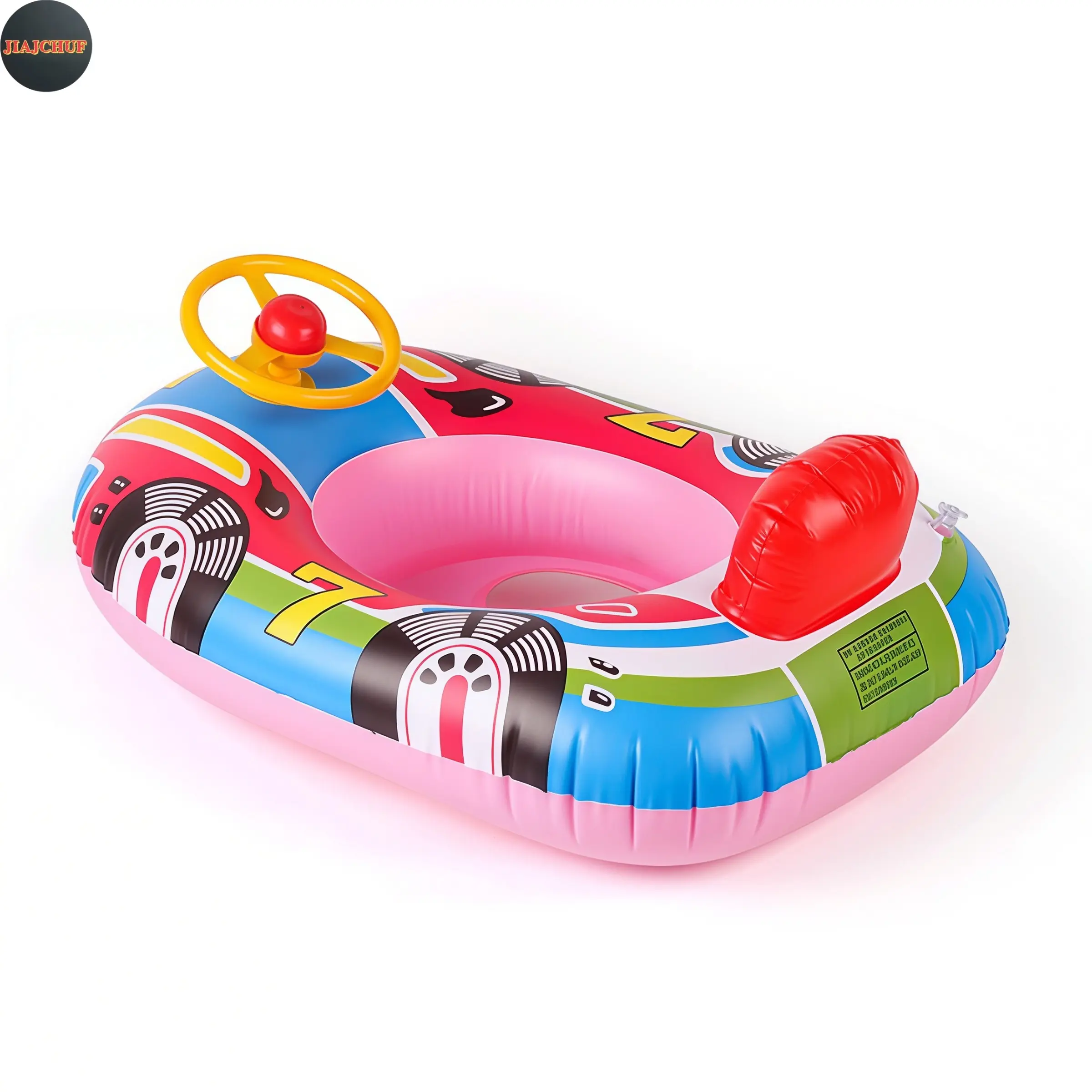 Swimbobo Toddler Pool Float 3+ Years, Inflatable Ride-On Car, Kids Water Toy, Fun Summer Beach & Pool Accessory, Inflatable Swim Ring