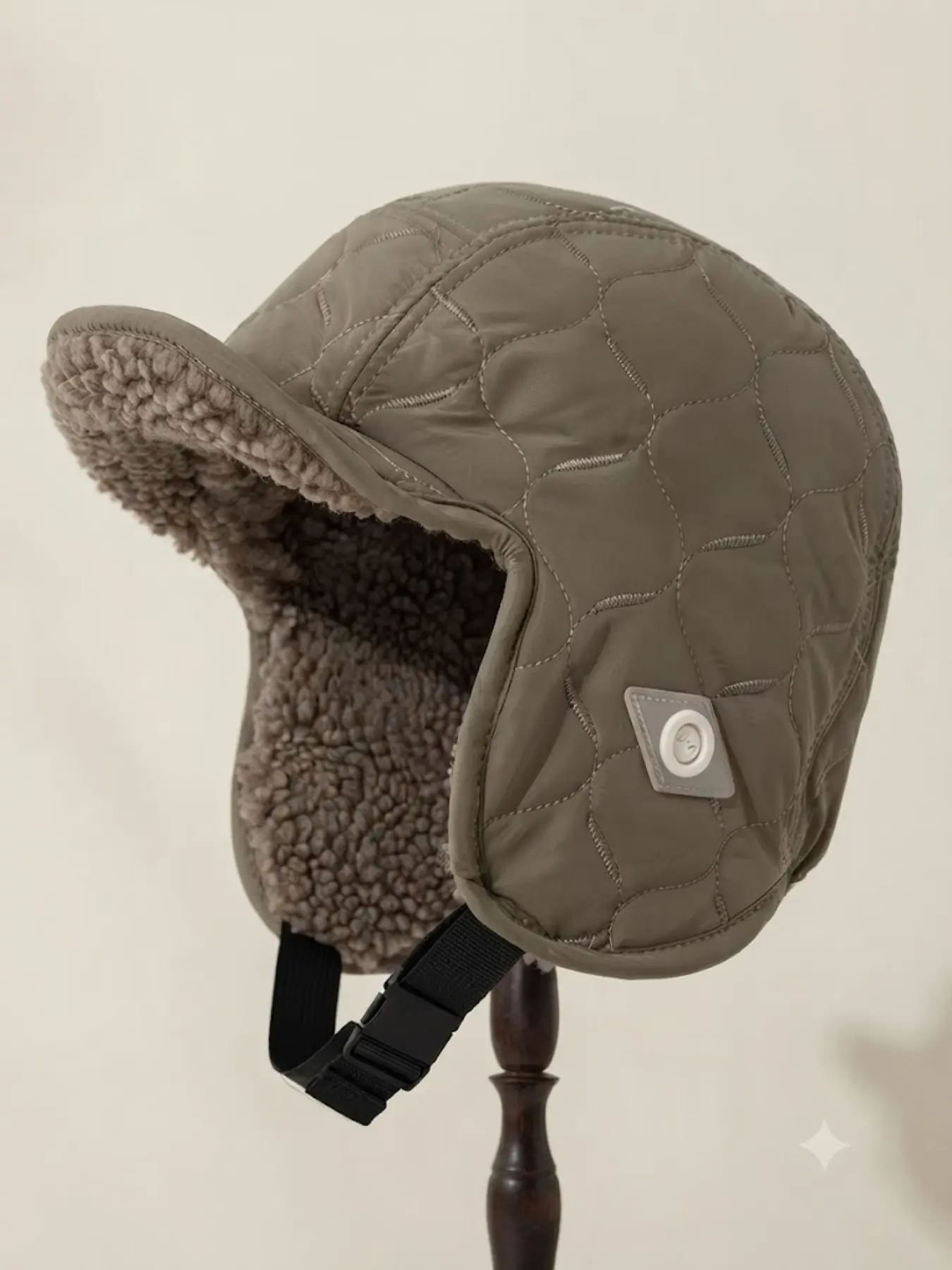 Thick Windproof Retro Women's Ear Muff Hat, Youth Warm Ear Muff Hat for Cold Weather, Thick Trap Hat for Winter Protection
