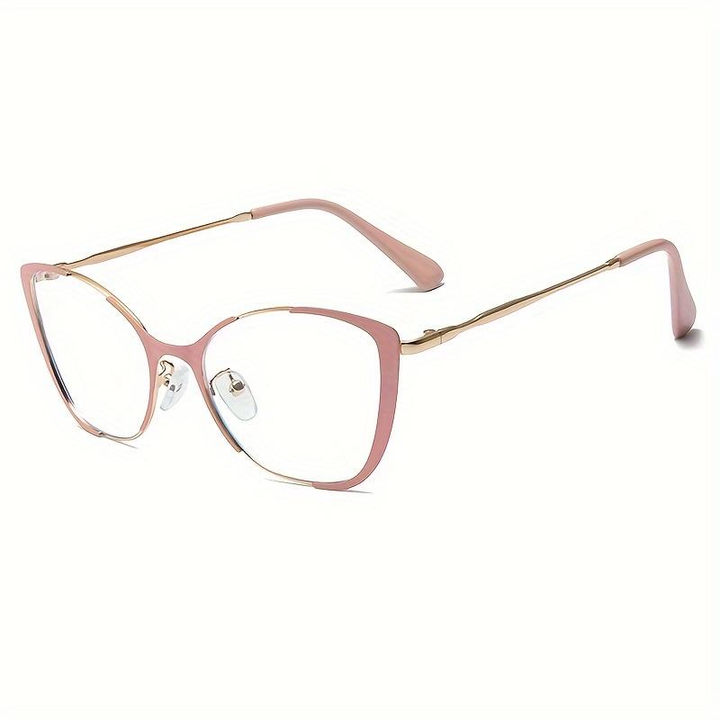Free shipping Fashion Metal Cat Eye Flat Light Glasses Women's Glasses Festival Accessories Glasses