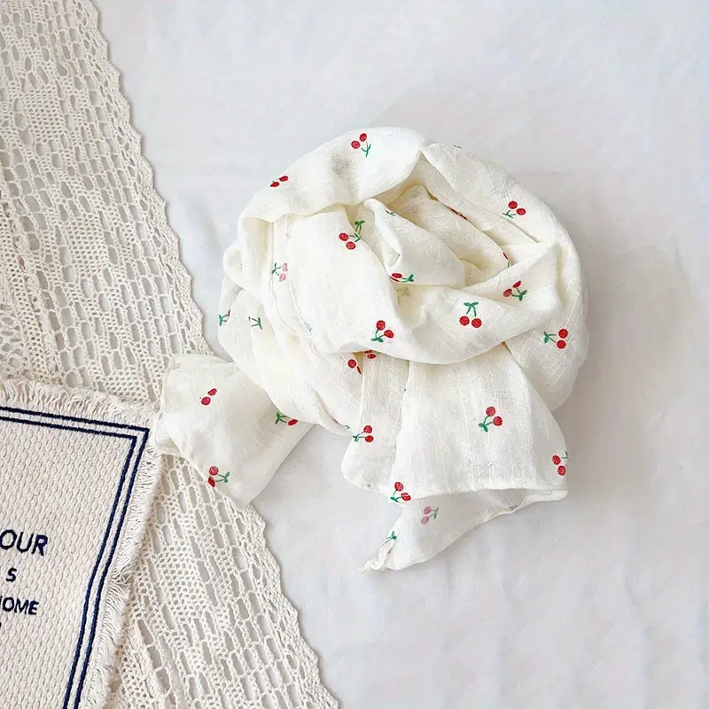 Spring And Autumn Thin Scarf Wind Scarf for Boys, Girls And Children Is Versatile in All Seasons