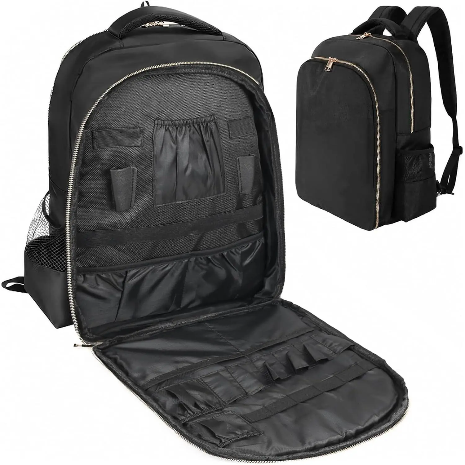 Waterproof Barber Travel Backpack for Clippers and Accessories, Cordless Trimmer Storage Case, Barber Supplies Bag, Gift for Barbers