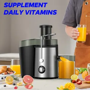 steam cleaner Qcen Beast 800W Centrifugal Juicer Machine with 3 Speeds & 3-inch Feed Ports BPA-Free Silver Juicer for Whole Fruits & Vegetables Easy to Clean International Warranty electric titanium  cold pressed juicerAEleganza22AB18HomeVibe
