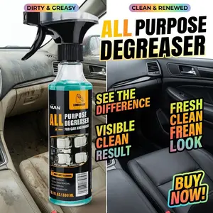 NUAN heavy duty degreaser all purpose degreaser for car and house all purpose cleaner all purpose degreaser NUAN Upgraded Degreaser – High-efficiency foam, easy to use, cleans and maintains in one step.-MY0522