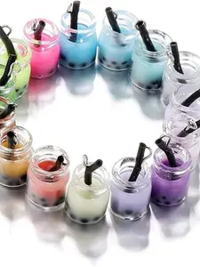 20 Pcs Mixed Color 3D Resin Pendant Pendant - Full of Vitality, Used for DIY Jewelry, Keychains, Phone Case Accessories, and Handicraft Supplies, DIY Craft Embellishments, DIY Jewelry Making Decorative Charm Clear Details, Charm of Jewelry Making