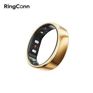 RingConn Gen 2 Smart Ring, No APP Fees, Sleep Apnea Monitoring, 12-Day Battery, Stress/Heart Rate/Women's Health Tracker, Android & iOS Compatible