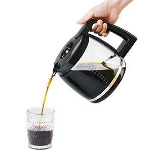 14-Cup Glass Coffee Carafe Replacement Compatible with Cuisinart Models  DCC-3200P1, DCC- 3200, DCC-2200RC, Coffee Pot Replacement 14 Cup with  Ergonomic Handle and Dripless Spout - TikTok Shop