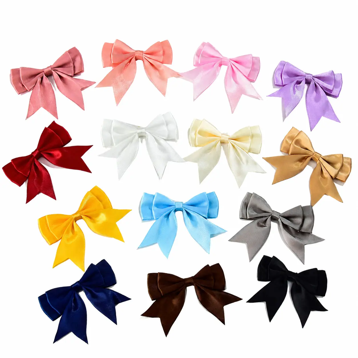 Premium Polyester Double-Dovetail Waist Ribbon with Bow-and-Flower Design - Sewing Accessory, Handmade Trim for DIY Crafting, Bags, Clothing Projects