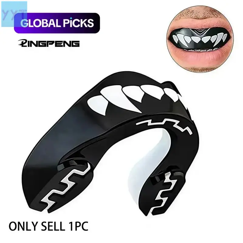 YYT1  Professional Boxing Mouth Guard, 1 Count Breathable MMA Mouth Protector Boxing, Football, Hockey and Martial Arts, Mouthguards#PICKS
