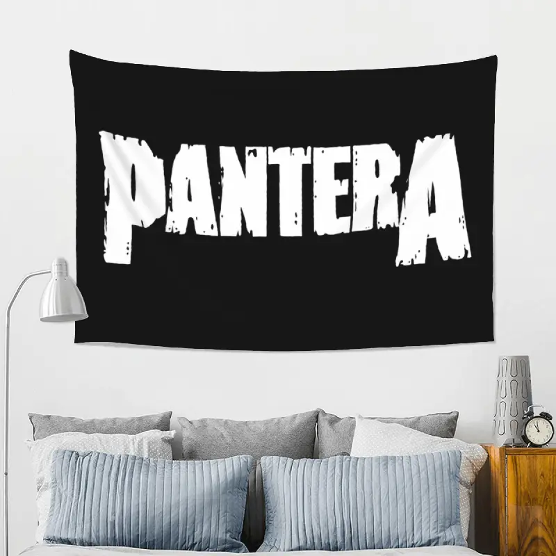 Heavy Metal Rock Inspired Tapestry, Dark Graphic Wall Hanging, 60in x 40in Peach Skin Fabric Single-Sided Decor for Bedroom Living Room Dorm Studio Man Cave, Alternative Music Style Wall Art Home Decoration Gift