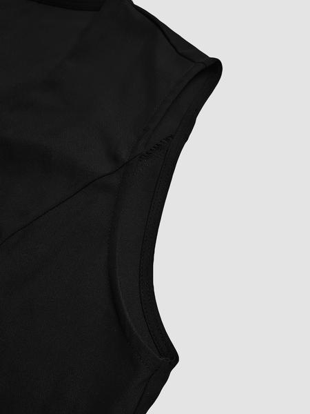 Women's Casual Sleeveless Button Front Vest, Plain Color Woven Fabric, Moderate Thickening, Spring & Fall Fashion, Fitted Style, Sleeveless Vests