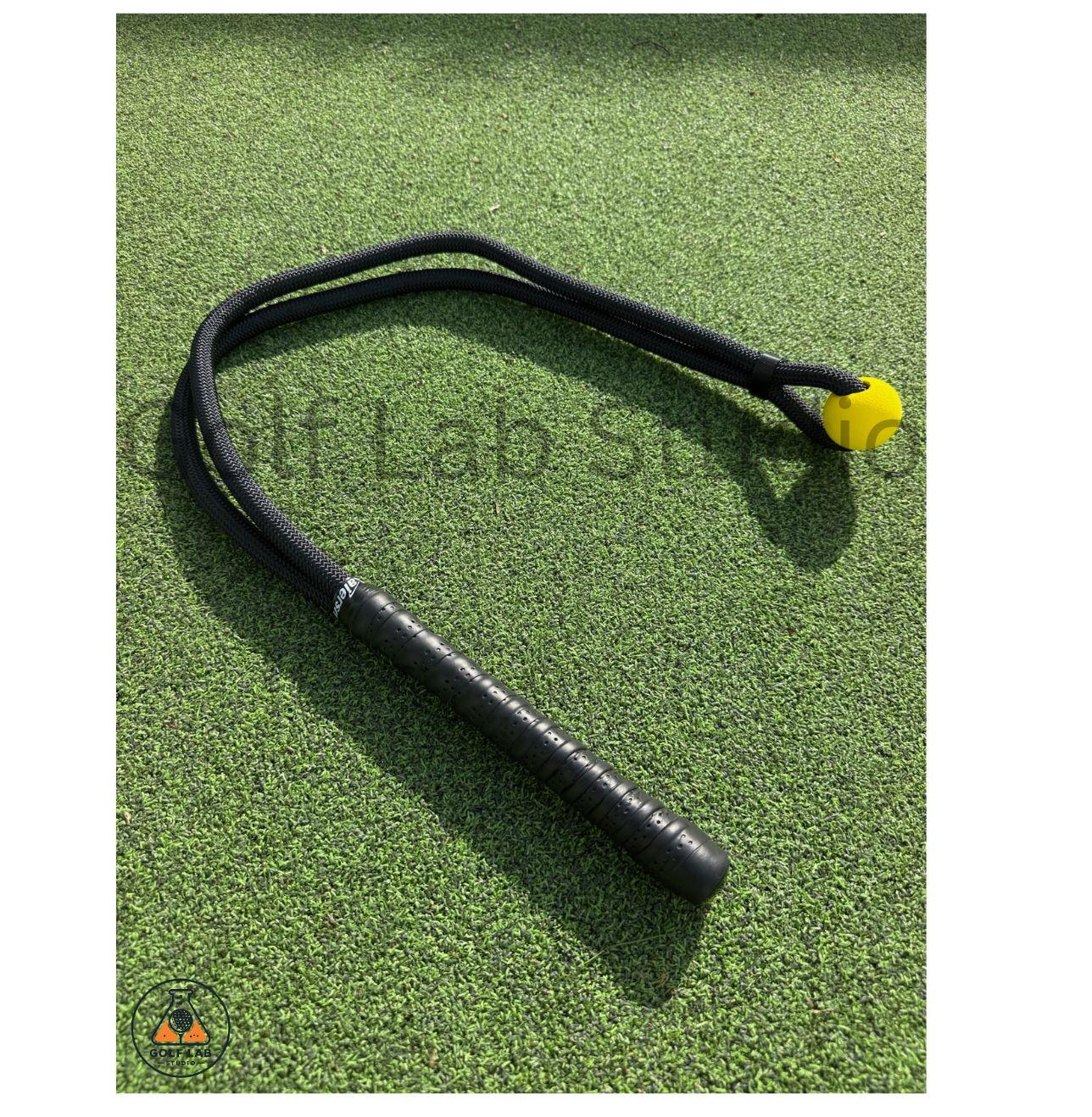 Golf Swing Rope Tempo Training Aid to learn the correct tempo in your golf swing and generating natural power.Amazing golf accessory and you can practice even without golf ball.Easily packable so you can put them in your golf bag and while you’re travel