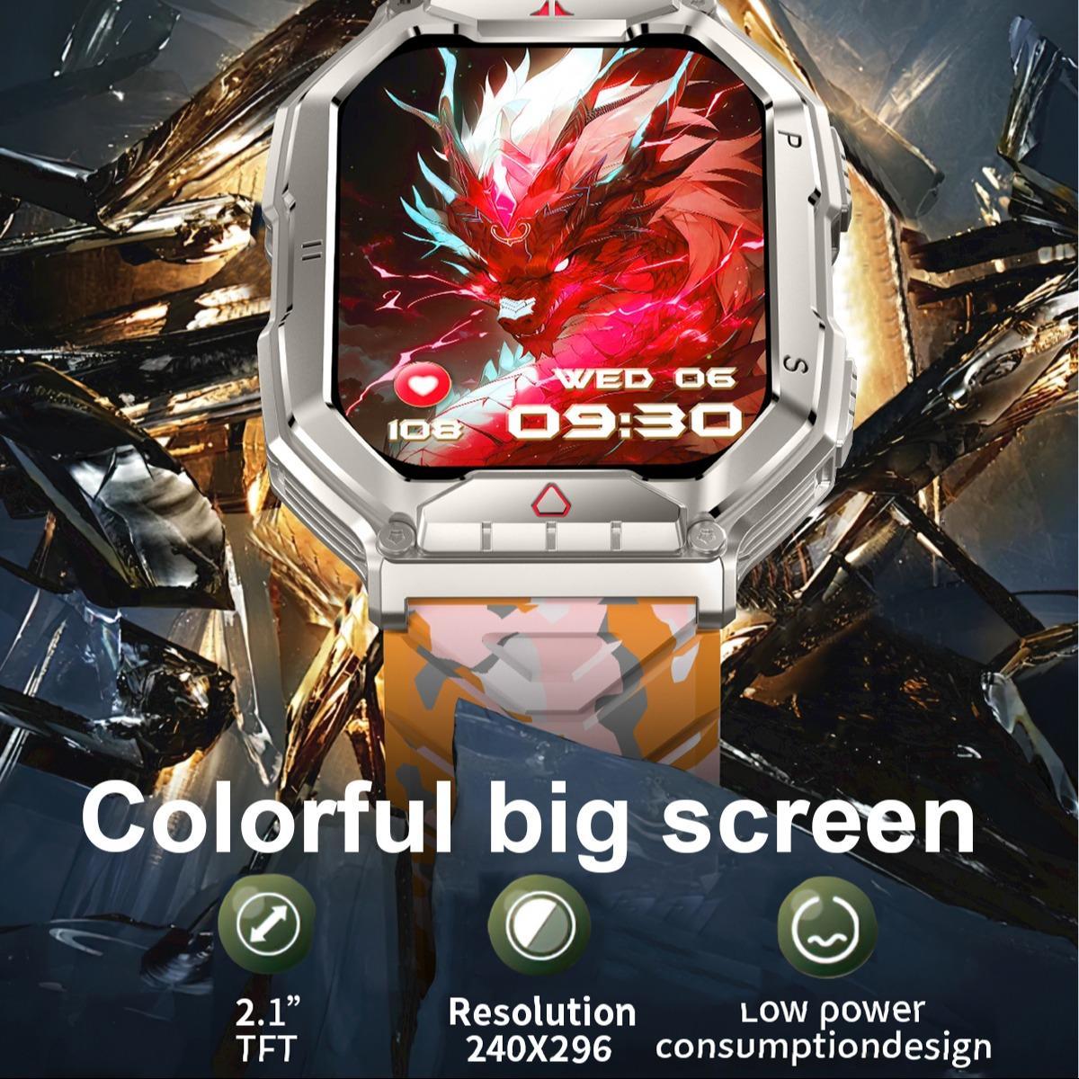 Multifunctional Smart Watch, Fashion Digital Watch with Heart Rate Monitoring and Sleep Tracking, Sports Watch for Women & Men, Wearable