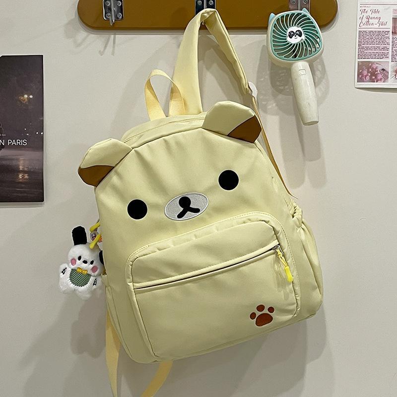 Rilakkuma Backpack Women Anime Relax Bear Student School Bags Girls Boys Outdoor Sport Travel Fashion Rucksack Gift Hot Sales