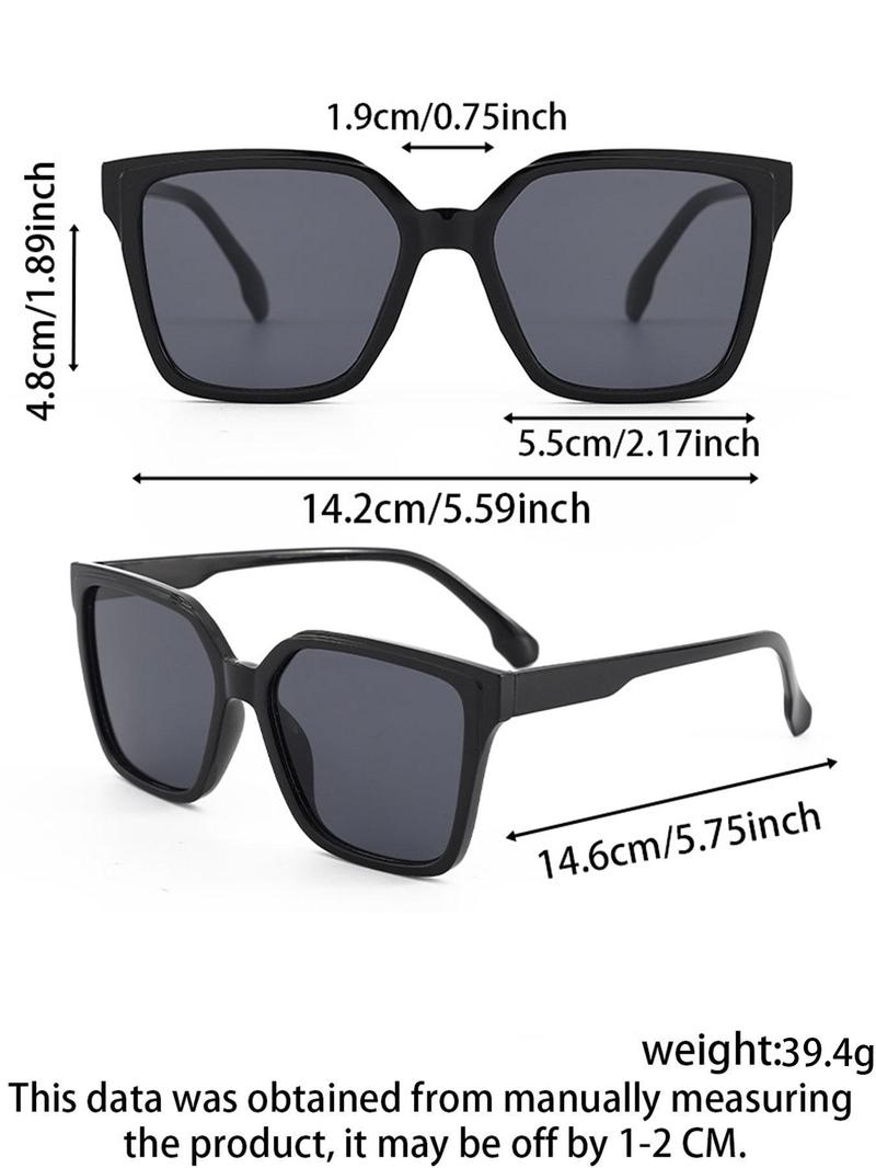 Women's Vintage Trendy Tinted Lens, Retro Casual Full Rim Trendy Styling Sunglasses for Everyday Use, Fashion Accessories for Outdoor Activities