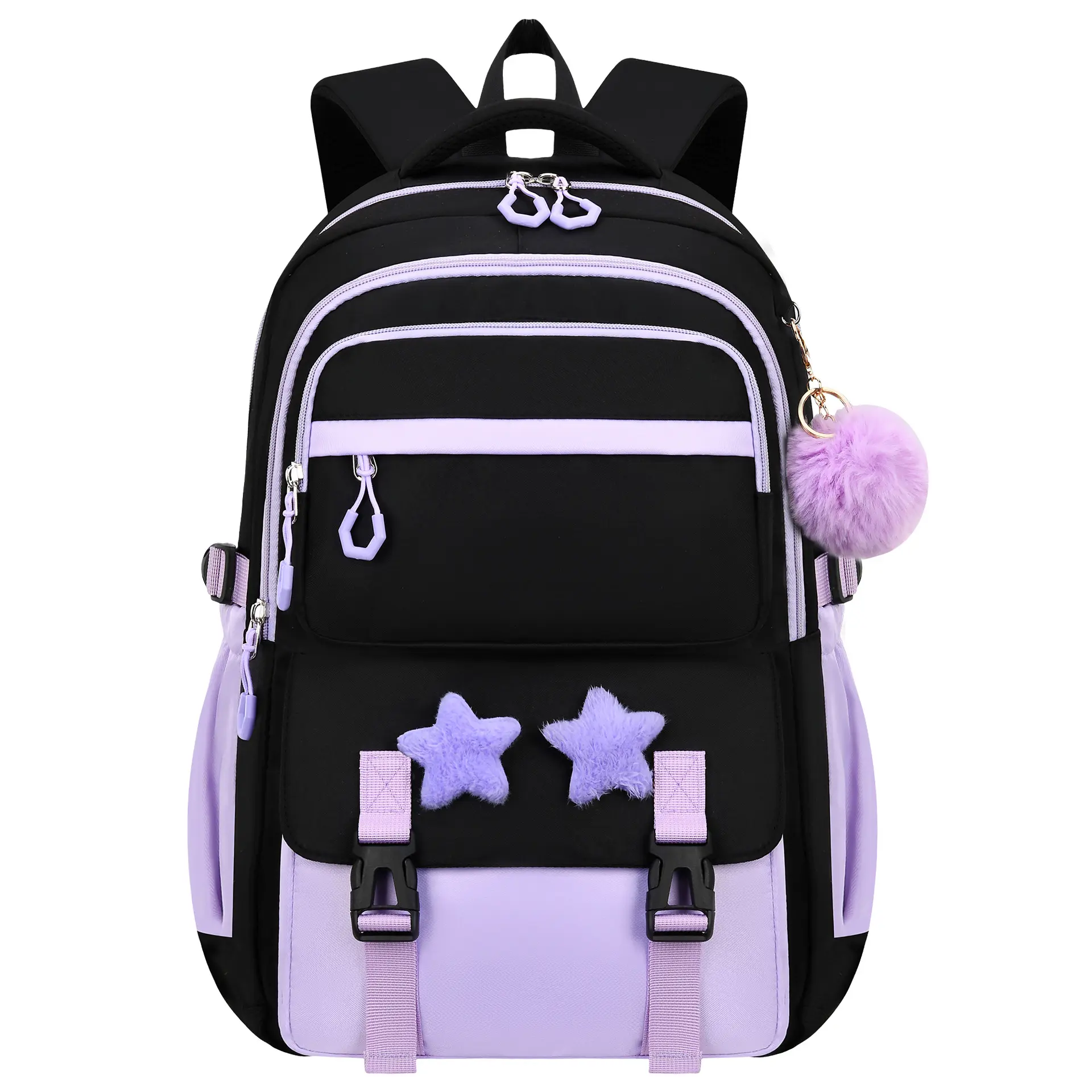Purple-single backpack