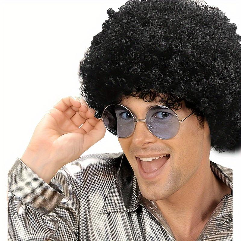 Explosion/Buzz Cut Wigs with Kinky Curly Hair - Elastic for Costume Parties, Carnivals & Themed Events - Unisex Temporary Wig Suitable for &, for Parties//Performance