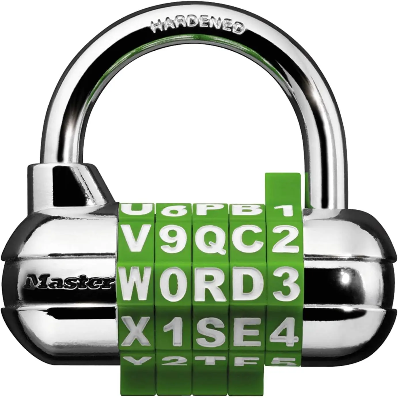 Lock 1534D Locker Lock Set Your Own Word Combination Padlock, 1 Pack, Colors