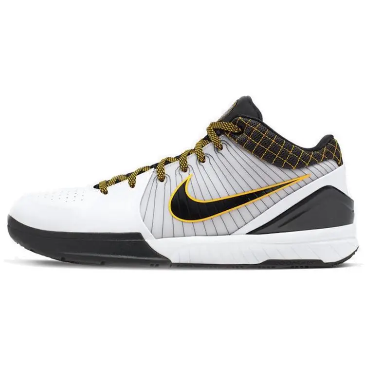 Nike Zoom Kobe 4 Protro Del Sol Men's Low-Top Basketball Shoes with Zoom Air Cushioning, Traction, and Durability Verifiable, with credentials and supporting global authentication