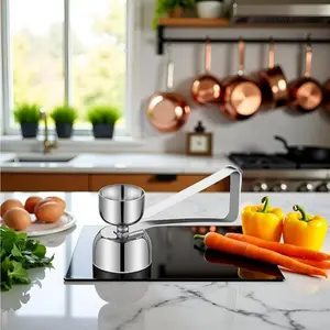 One 304 stainless steel egg shell opener, available in three styles: small, large, and double-headed. A professional egg cracking tool suitable for both home and commercial use.