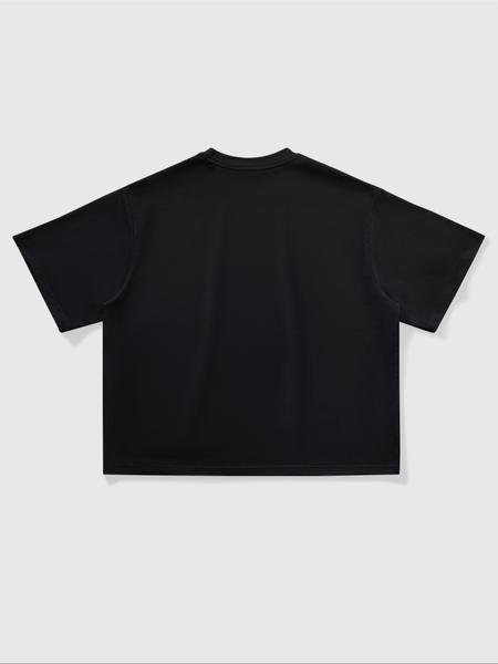 Men's Short Sleeve Cotton Blend Crop Top, Unique Design for Casual Summer Wear, Street Fashion Essential for Trendsetters