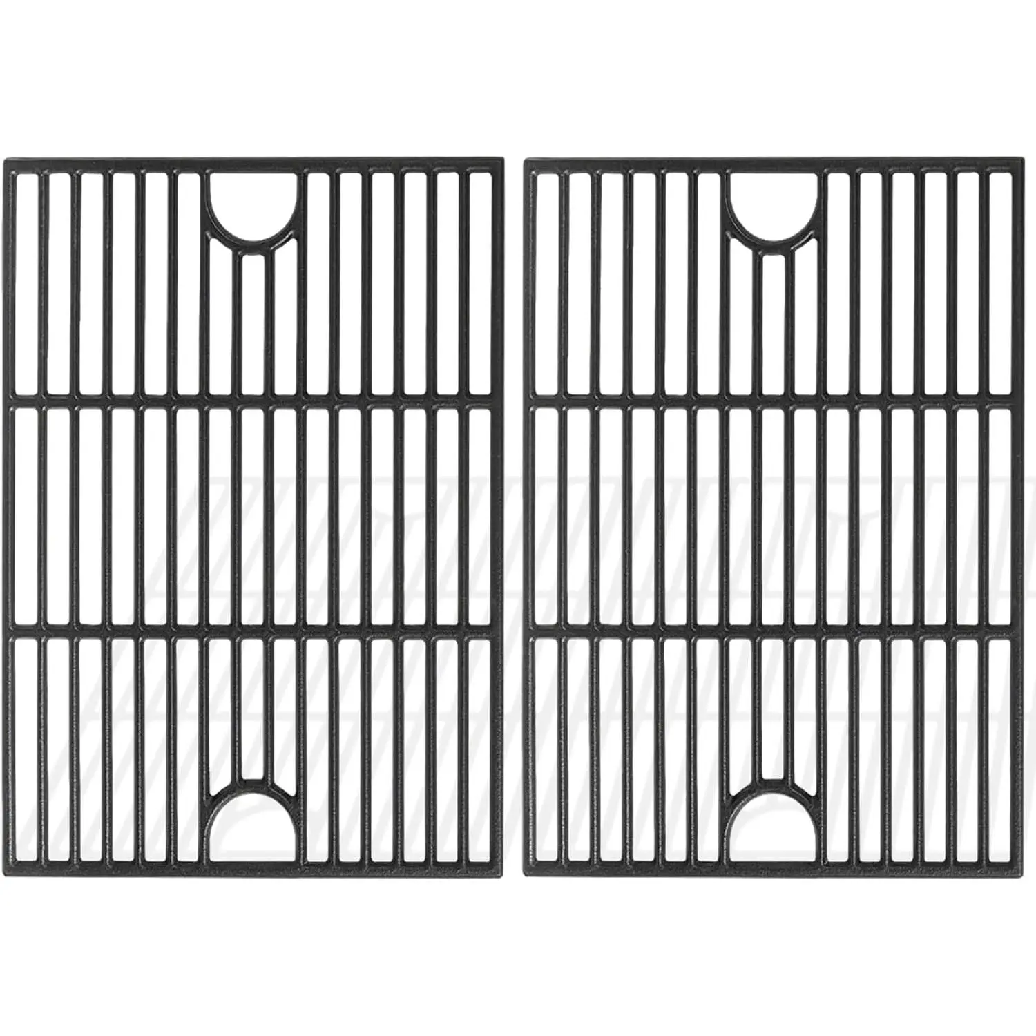 Grill Grates for Nexgrill  Depot 720-0830H 720-0783E 720-0670C, Cast Iron   for Nexgrill 720-0888 720-0888N Charbroil 463241113 463446015 720-0670D, Master  1010037, 17 Inch