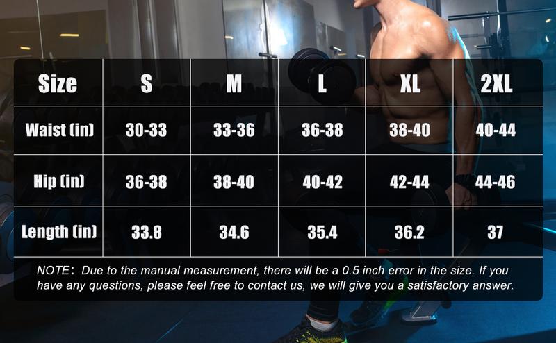 Men's Compression Pants with Pockets, Athletic Leggings Baselayer Workout Tights for Running Yoga Gym Basketball