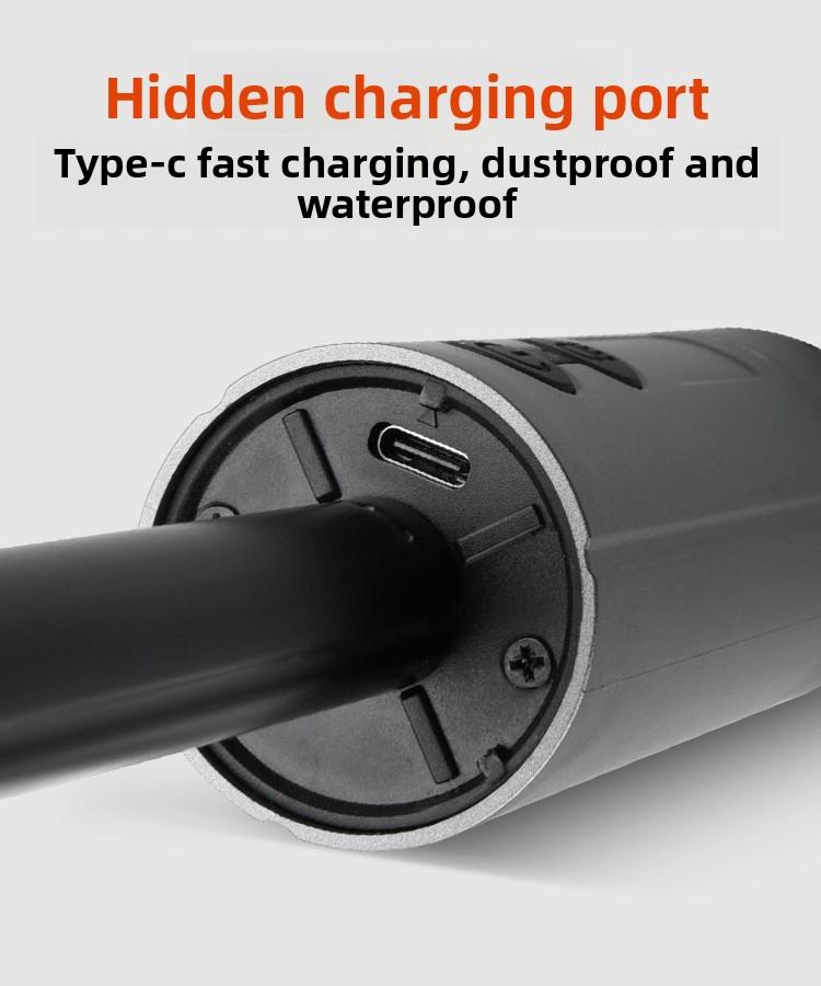 Outdoor multifunctional telescopic folding camping light 270 ° adjustable led lighting light with hook warm ambient light