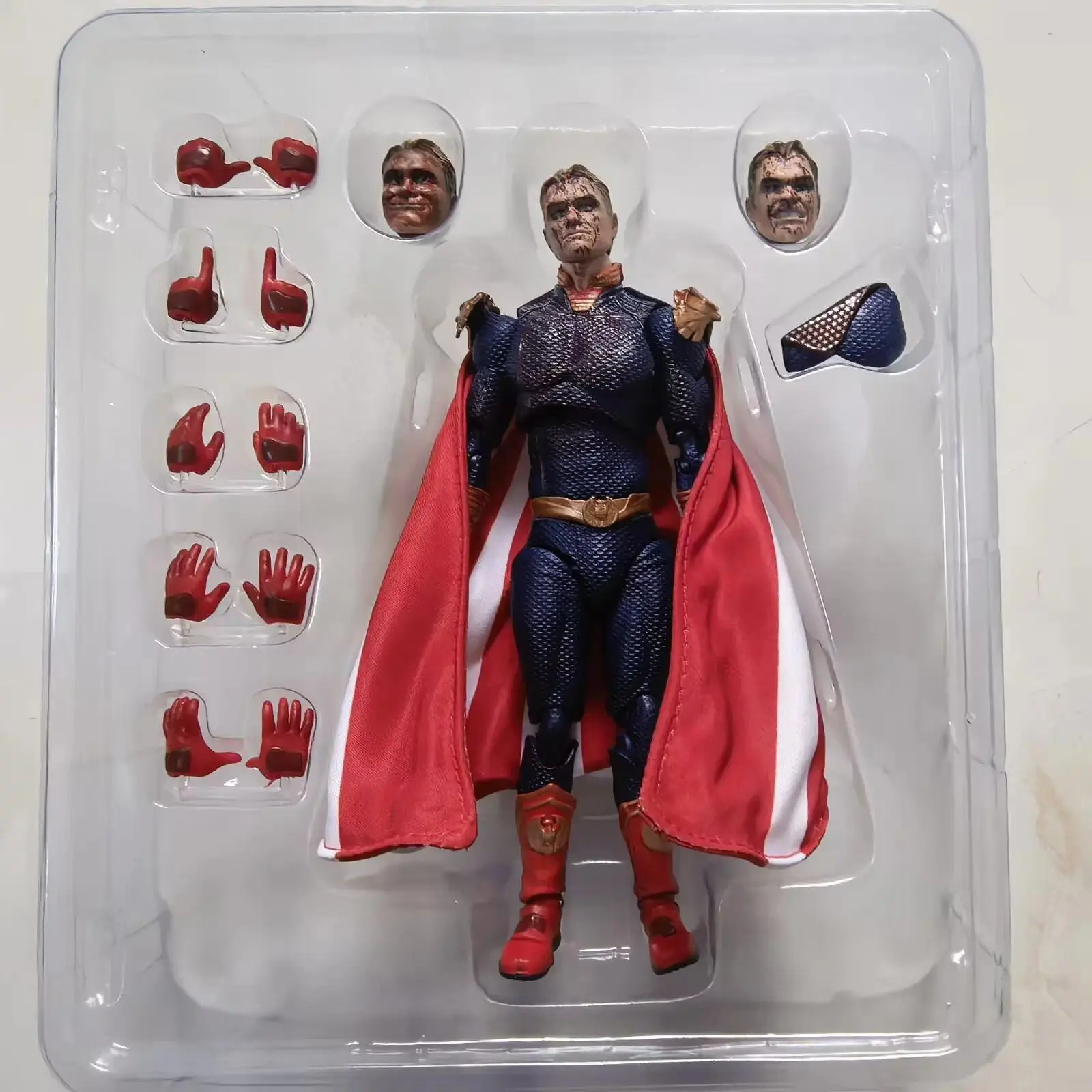 Mafex No.269 The Boys Homelander Blood Splatter Ver. Action Figure 1/12 Scale Collectible 16cm Model Toy Gift