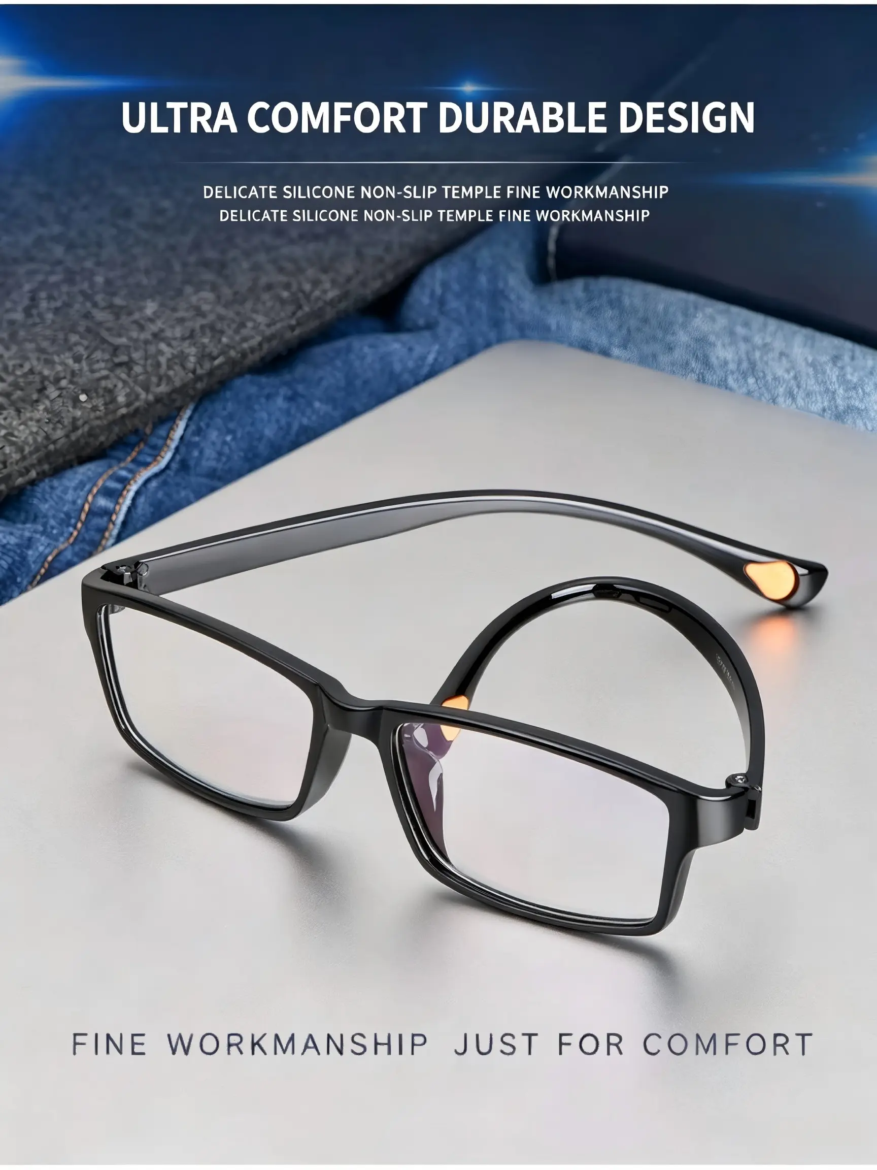 Luxe New 2026 Small Dot Frame Retro Personality Glasses, Influencer Style Street Photo Slimming Plain Lens, 1 Piece