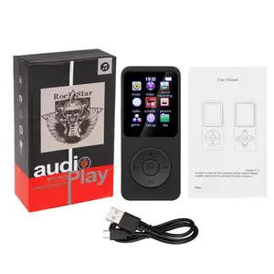 mp3 music player Portable   Bluetooth 5.4  Stereo  1.8 inch Screen Support FM Radio E-Book Recording