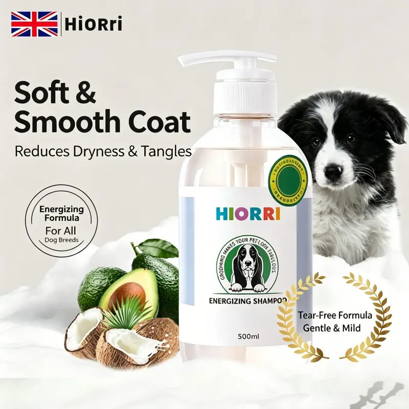 Detangling Dog Shampoo | Deodorizing Long Lasting Scent 500ml